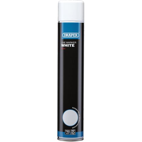 Draper 750ml White Line Marker Spray Paint (41915)