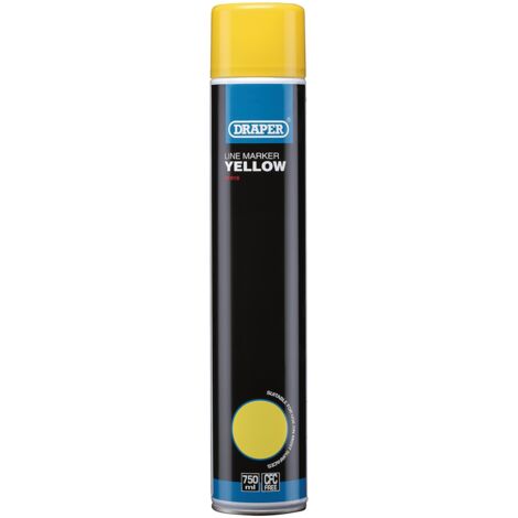Draper 750ml Yellow Line Marker Spray Paint (41916)