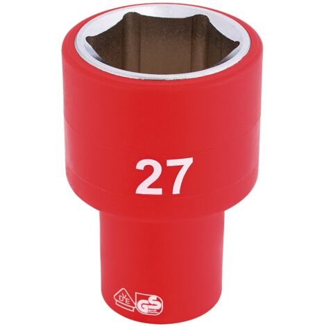 Draper 1/2 Sq. Dr. Fully Insulated VDE Socket (27mm) (31964) (1/5)
