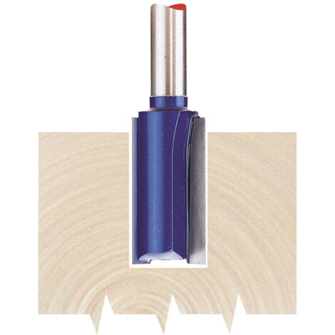 Draper 1/4" Straight 12.7 x 25mm TCT Router Bit (75334) (1/5)