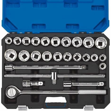 Draper 3/4" Sq. Dr. Combined MM/AF Socket Set (26 Piece) (16484)