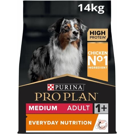 Pro Plan Dog Medium Adult Chicken & Rice 14kg - 10727