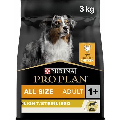 Pro Plan Dog All Sizes Light/Sterilised Dog Chicken - 10744