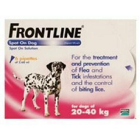 Frontline Spot On Large Dog 20-40kg (6Pipettes) - 20051 (1/2)