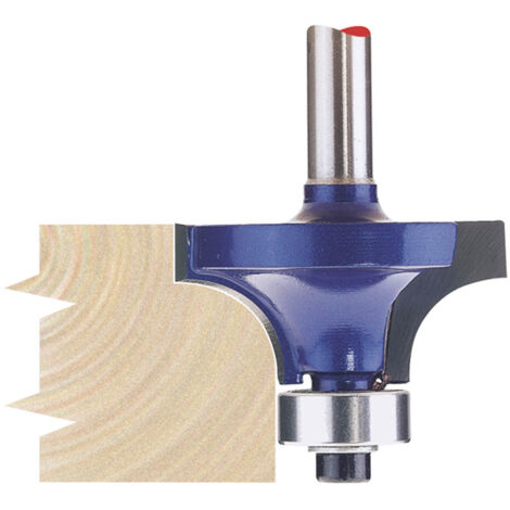 Draper 1/4" Rounding 32 x 9mm Radius TCT Router Bit (75342) (1/5)