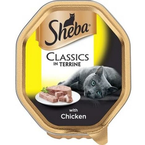 Sheba Alutray Classics Terrine Chicken 85g PK22 - 717537 (1/2)