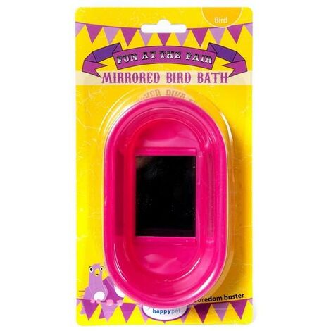 Happy Pet Bird Swing Mit Spiegel & Glöckchen – Vogelbad-Spielzeug Für Kleine Vögel Zur Unterhaltung