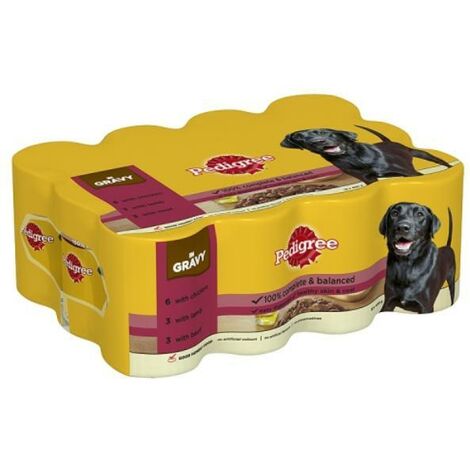 Pedigree Gravy Mixed Pack (12Pk) 400g PK2 - 161591