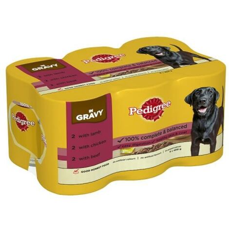 Pedigree CIG Mixed (6Pk) 400g PK4 - 16146