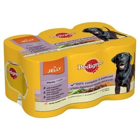 Pedigree CIJ Meaty Meals (6Pk) 400g PK4 - 16236