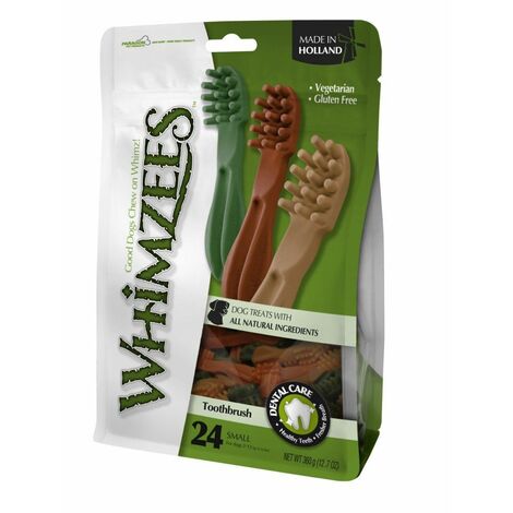 Whimzees Toothbrush Small 90mm (24Pk) PK6 - 722518