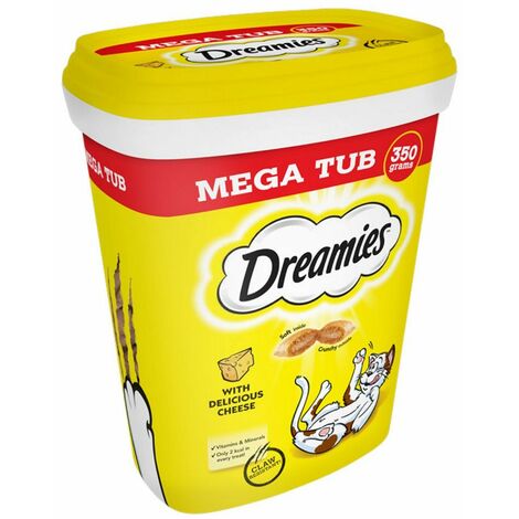 Dreamies Treats with Cheese 350g Tub PK2 - 712815