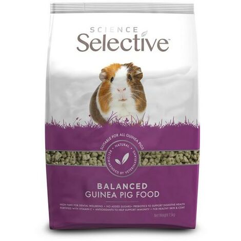 Supreme Guinea Pig Science Selective 1.5kg PK4 - 14000