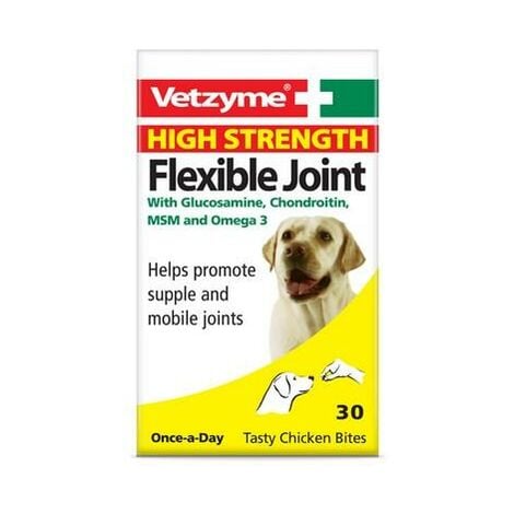 Vetzyme high strength 2024 flexible joint tablets