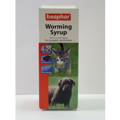 Beaphar Worming Syrup 45ml PK6 22011