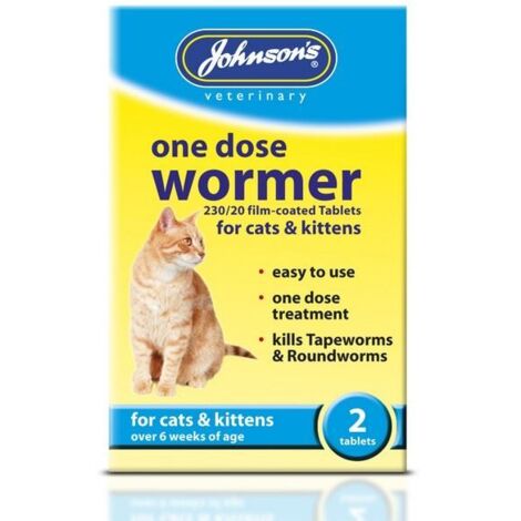 JVP Easy One Dose Wormer For Cats - PK 6 - 727400