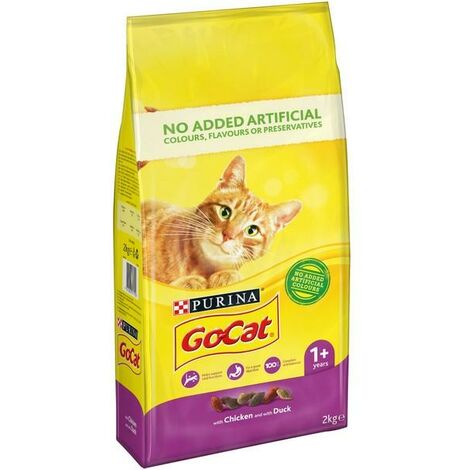 Go Cat Complete Vitality Plus Chicken and Duck 2kg PK4 - 721597 (1/2)