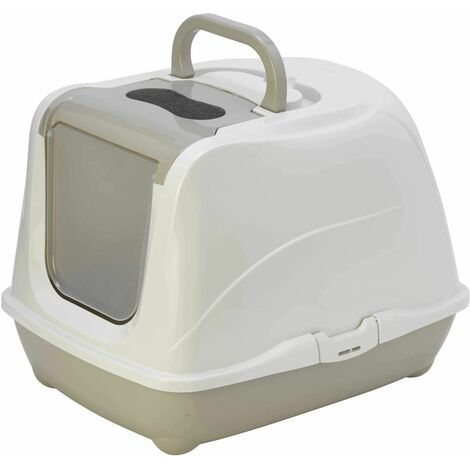 Hooded Cat Loo Warm Grey - 50cm - 352473
