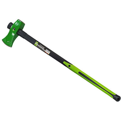 Log Splitter Maul 6lb 96oz Axe Fibreglass Handle Hammer Steel Non Jam Head AX004 (1/3)