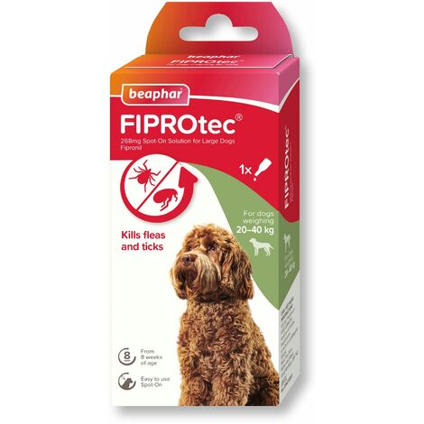 Beaphar Fiprotec Spot On Large Dog (1 Pipette) - 260705 (1/5)