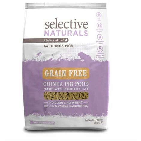 Supreme Science Selective Naturals G/F Guinea Pig 1.5kg PK4 - 139712