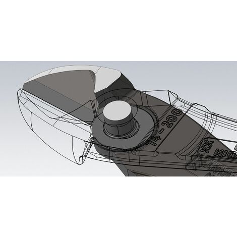 High Leverage Diagonal Cutters Multi-Component Grip 180mm (7in) KPX7402180