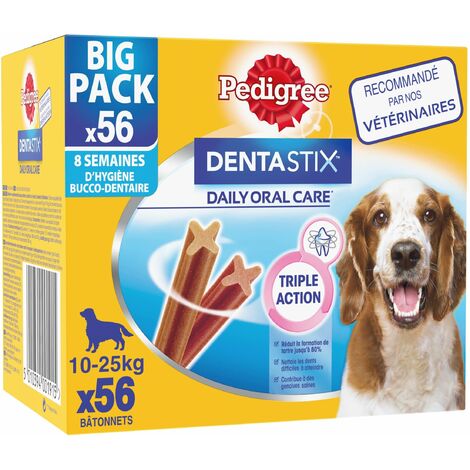Pedigree DentaStix Daily Dental Chews Medium Dog 56 Sticks 265861