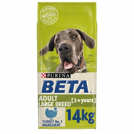 BETAﾮ Adult Large Breed Dry Dog Food with Turkey 14kg - 13335