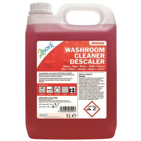 2Work Washroom Cleaner Descaler 5L - 2W06294