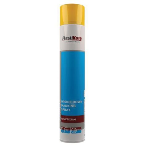 Trade Upside Down Marking Spray Paint Yellow 750ml PKT71032 (1/3)
