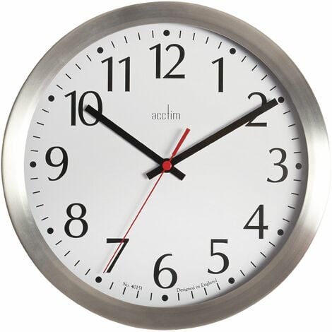 Acctim Controller Silent Wall Clock - Ang27417