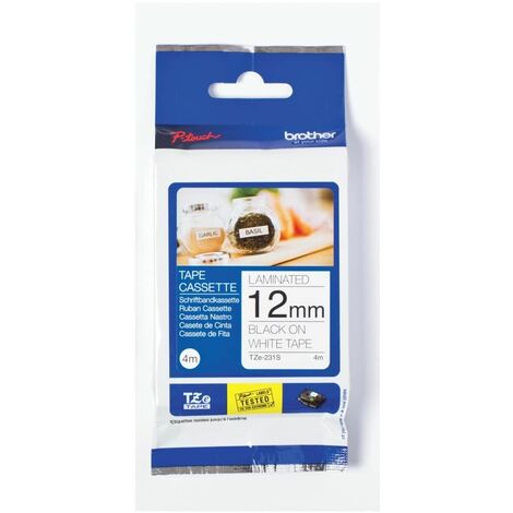 Brother Blk On Wht P-Tch Tp 12Mmx4M - BA73658
