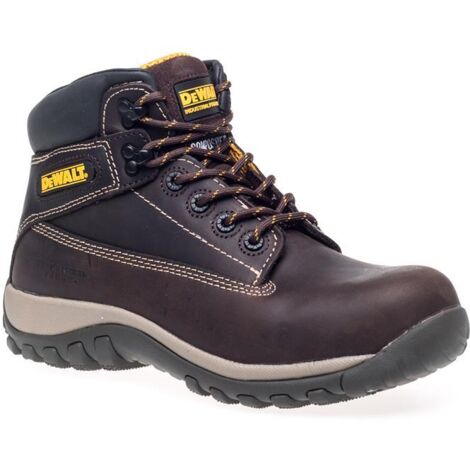 DEWALT Hammer Non Metallic Nubuck Boots Brown UK 9 EUR 43 DEWHAMMERB9