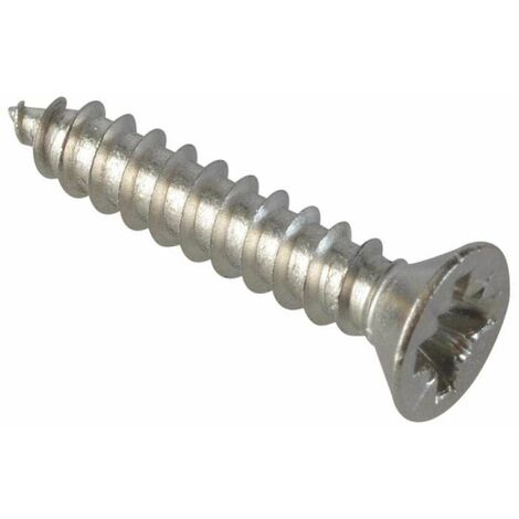 Self-Tapping Screw Pozi CSK A2 SS 3/4in x 8 ForgePack 30 FOR184638 (1/3)