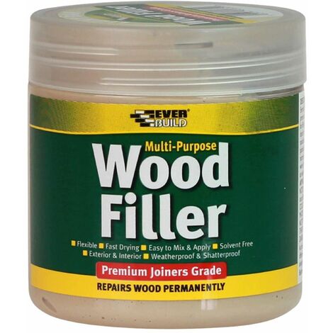 Multi-Purpose Premium Joiners Grade Wood Filler Dark Oak 250ml EVBMPWFDO250