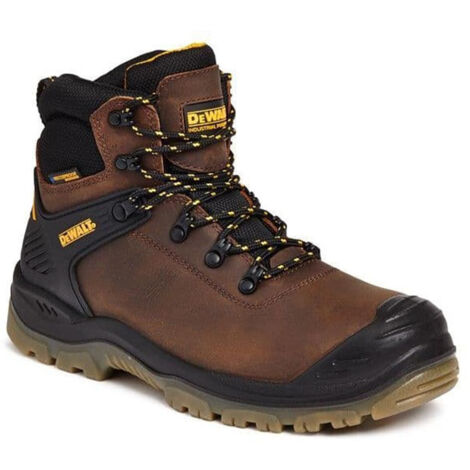 DEWALT Newark S3 Waterproof Safety Hiker Boots Brown UK 11 EUR 46 DEWNEWARBR11