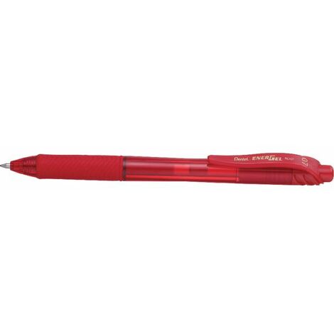 Pentel K157 Hybrid Retractable Red - PE05954