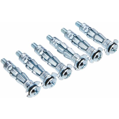 Interset Cavity Fixings & Screws M5 x 40 Card of 6 RAW41645