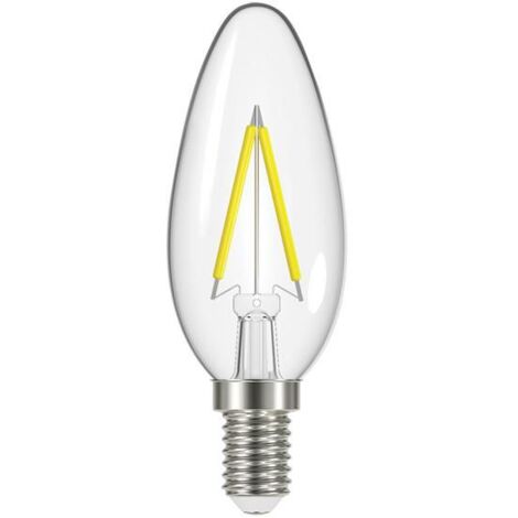LED SES (E14) Candle Filament Dimmable Bulb, Warm White 470 lm 5W ENGS12856 (1/2)