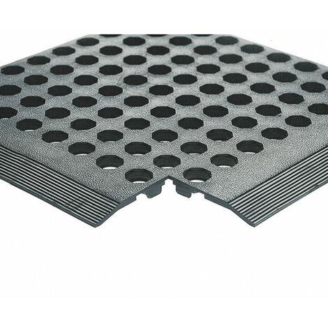 Black Rubber Worksafe Mat 312476 P3 - SBY06941