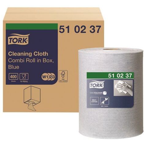 Tork Cloth Combi Roll Blu 152M - SCA05743