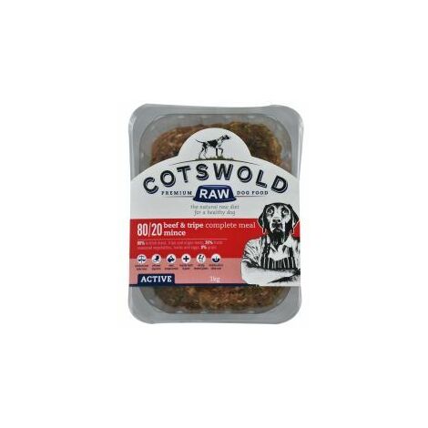 Cotswold Raw Active Mince Beef & Tripe - 1kg - 384056