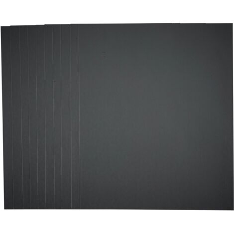Wet and Dry Sanding Sheets, 230 x 280mm, 2000 Grit (Pack of 10) (37790) (1/5)