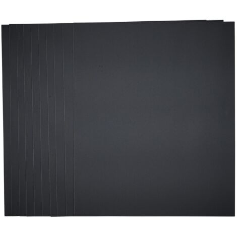 Wet and Dry Sanding Sheets, 230 x 280mm, 600 Grit (Pack of 10) (37786) (1/5)