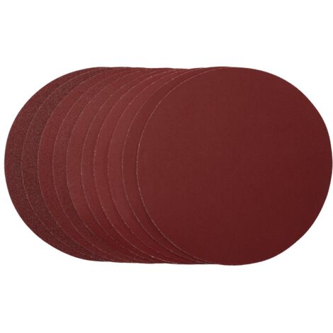 Sanding Discs, 180mm, Hook & Loop, Assorted Grit, (Pack of 10) (58110) (1/5)