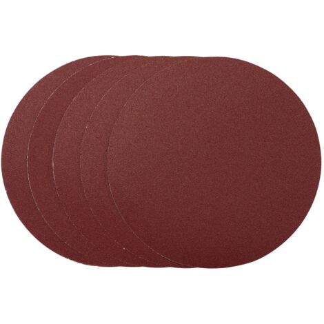 Sanding Discs, 200mm, PSA, 120 Grit, (Pack of 5) (63031) (1/5)