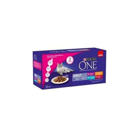 Purina One Adult Mini Fillets Mixed 40pk - 85g - 578180