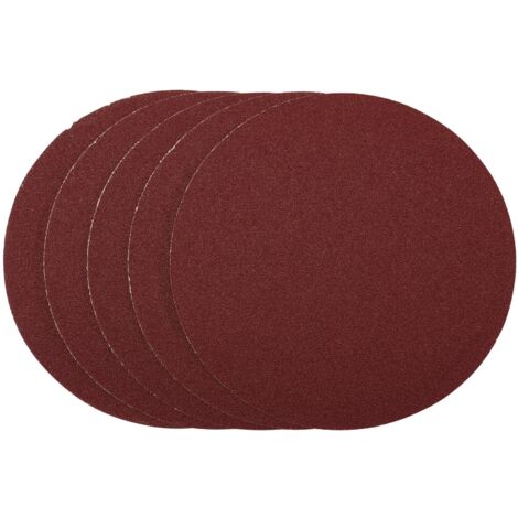 Sanding Discs, 200mm, PSA, 80 Grit, (Pack of 5) (63026) (1/5)