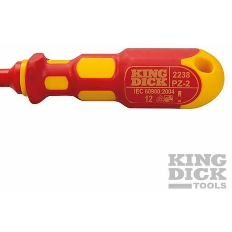 King Dick 1-for-6 Screwdriver 100mm PZ1, PZ2, PZ3 & PH1, PH2, PH3