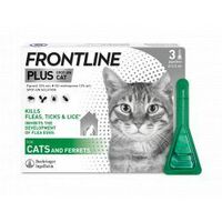 Frontline Plus Cat - 3 Pipettes - 748103